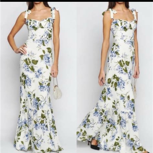 Reformation Dresses & Skirts - Reformation Jasen dress (riviera)